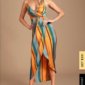 Lulus Striped Dress